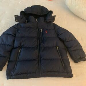 Polo by Ralph Lauren Kids' Dark Blue Puffer Jacket